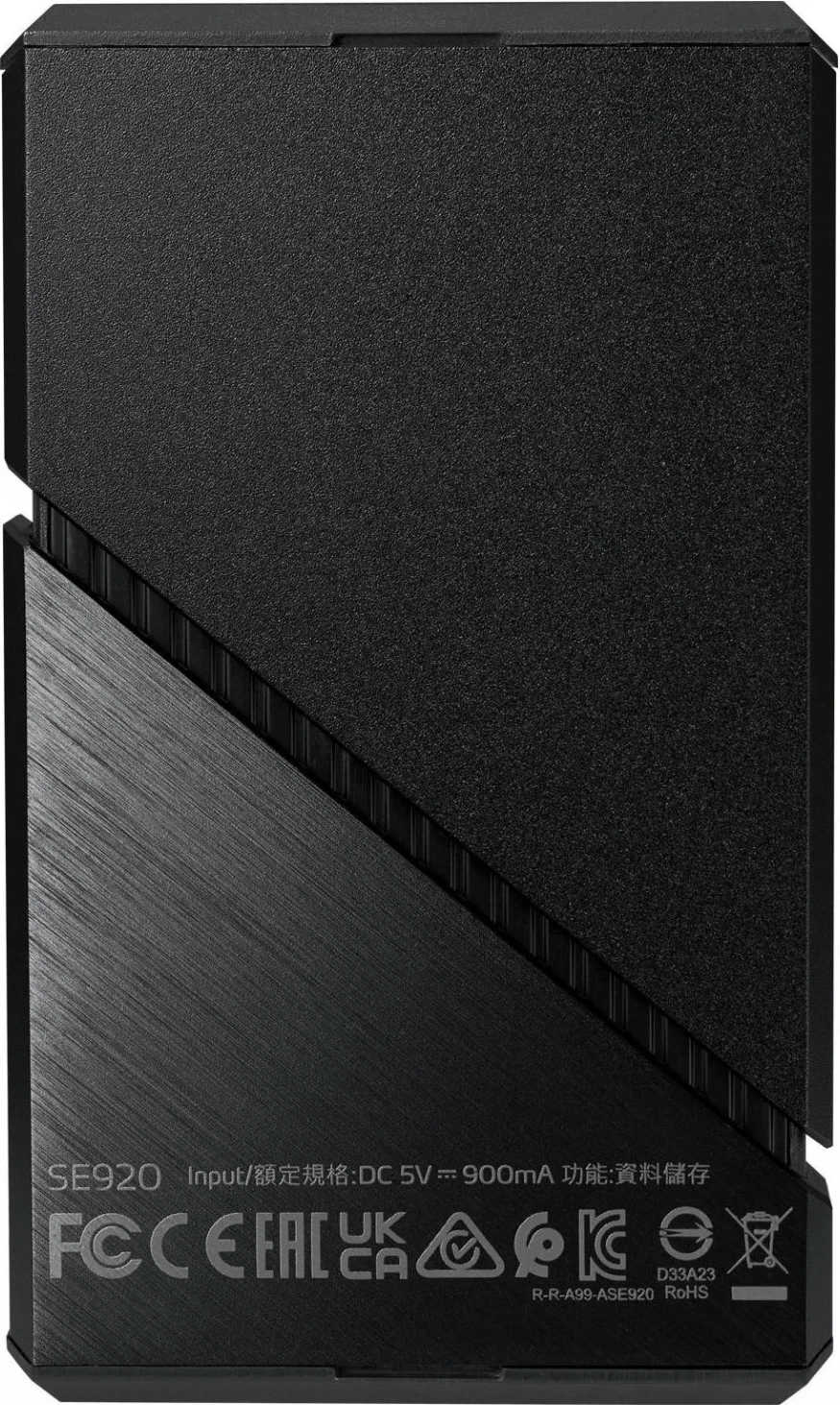SSD Jashtme Adata SE920, 1TB, e zezë