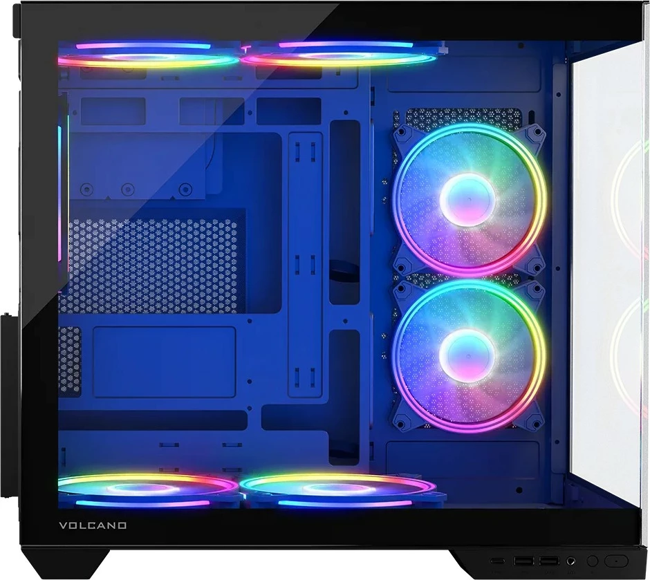 Kasë MODECOM Volcano Panorama NF Midi, ATX, ITX, Micro ATX, Gri