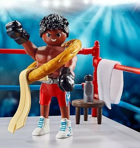 Set figurine Playmobil Special Plus 70879 Boxing Champion, 24 pjesë