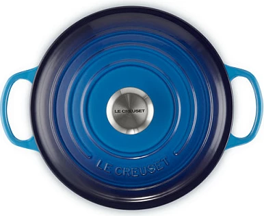 Tenxhere gize Le Creuset Signature 24 cm, azure