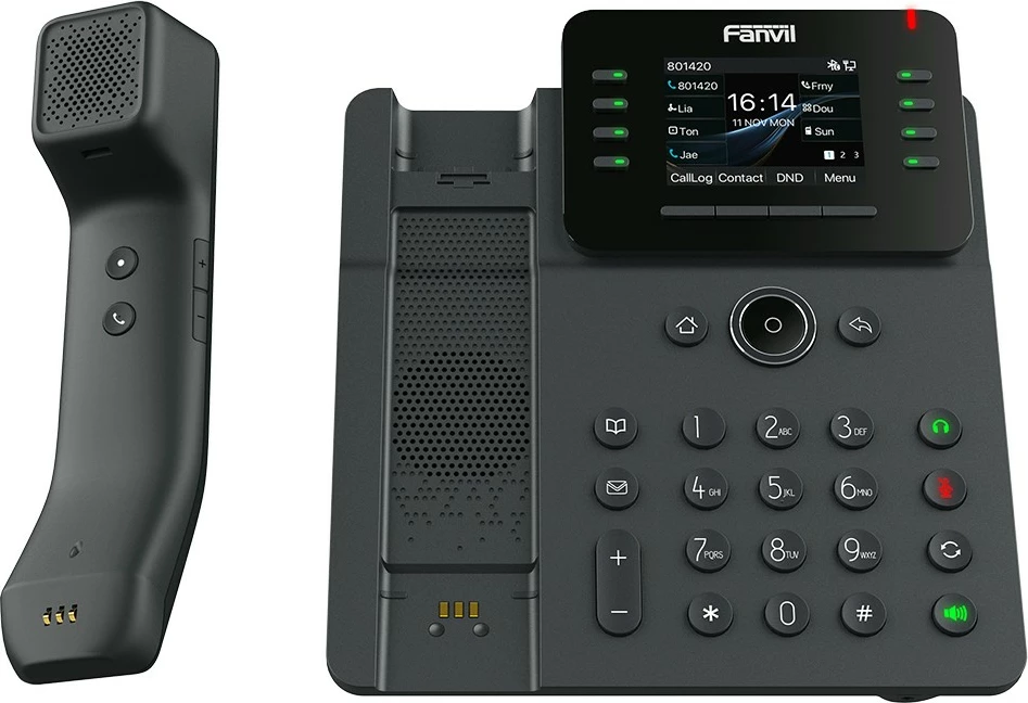Telefon IP Fanvil V62 Pro, Dual Gigabit PoE, i zi