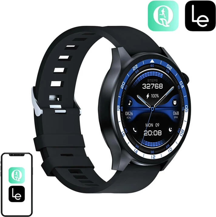 Smartwatch BlitzWolf BW-AR1, 1.43" AMOLED, 1GB memorje, NFC, IP67, i zi