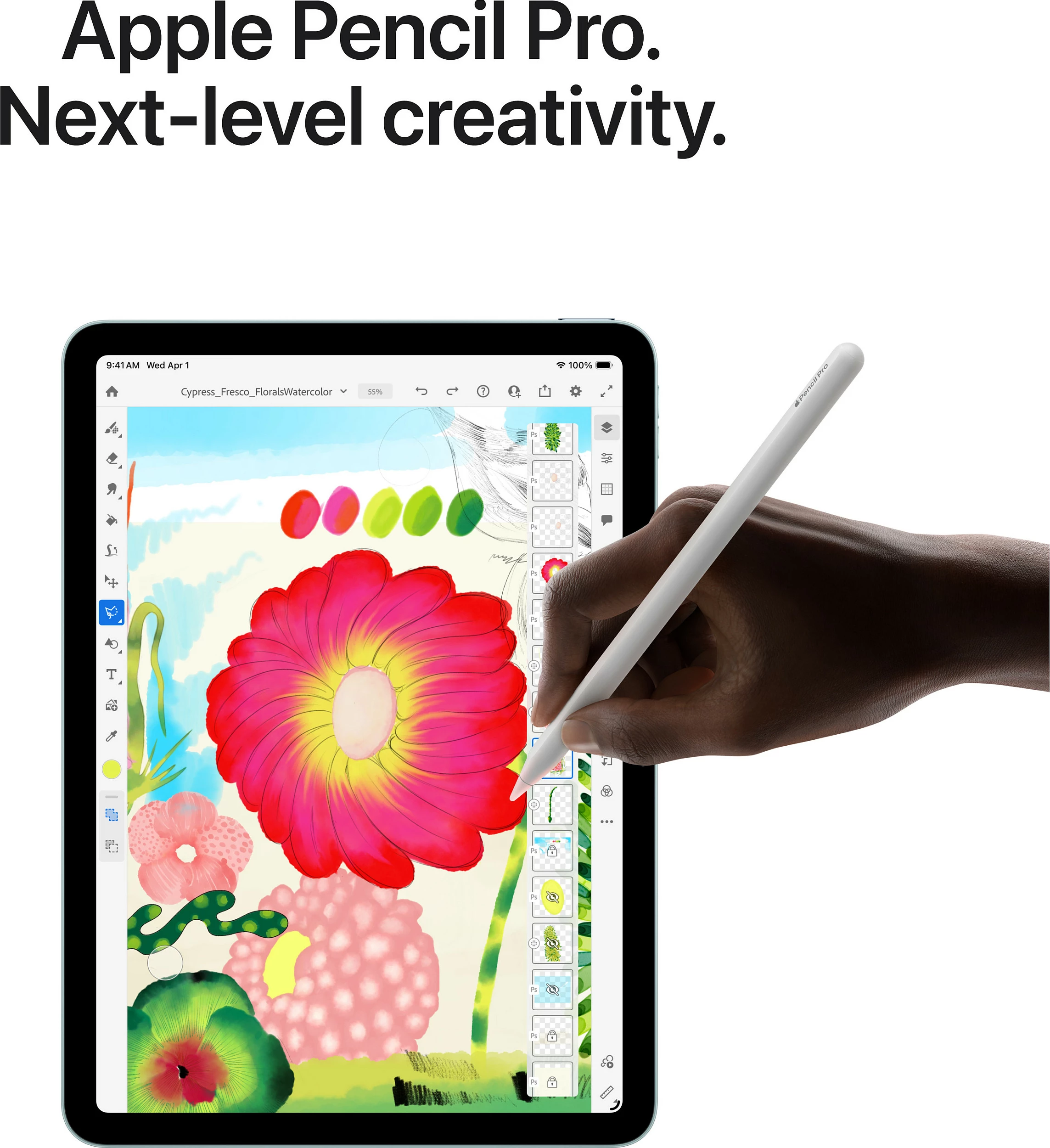 Tablet Apple iPad Air 13-inch, Wi‑Fi, 128GB, Space Grey