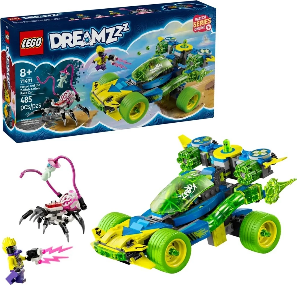 Set LEGO DREAMZZZ Mateo dhe Z-Blob Action Race Car
