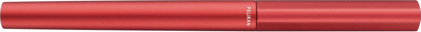 Stilolaps Pelikan INEO, medium, kartrixh, kuti dhurate, i kuq