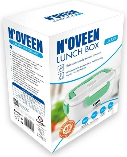 Enë ushqimi me ngrohje NOVEEN LB330, 1.6L, Mint