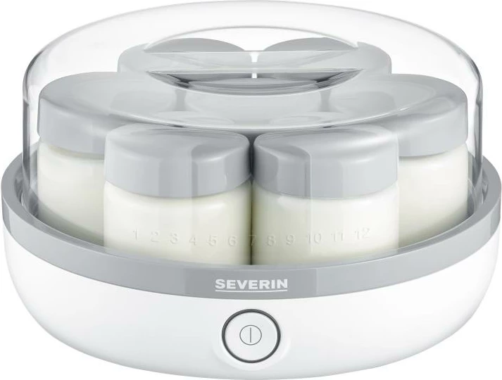 Prodhues kosi, Severin, JG 3518, 7 kavanoza 150 ml, bardh e hirtë