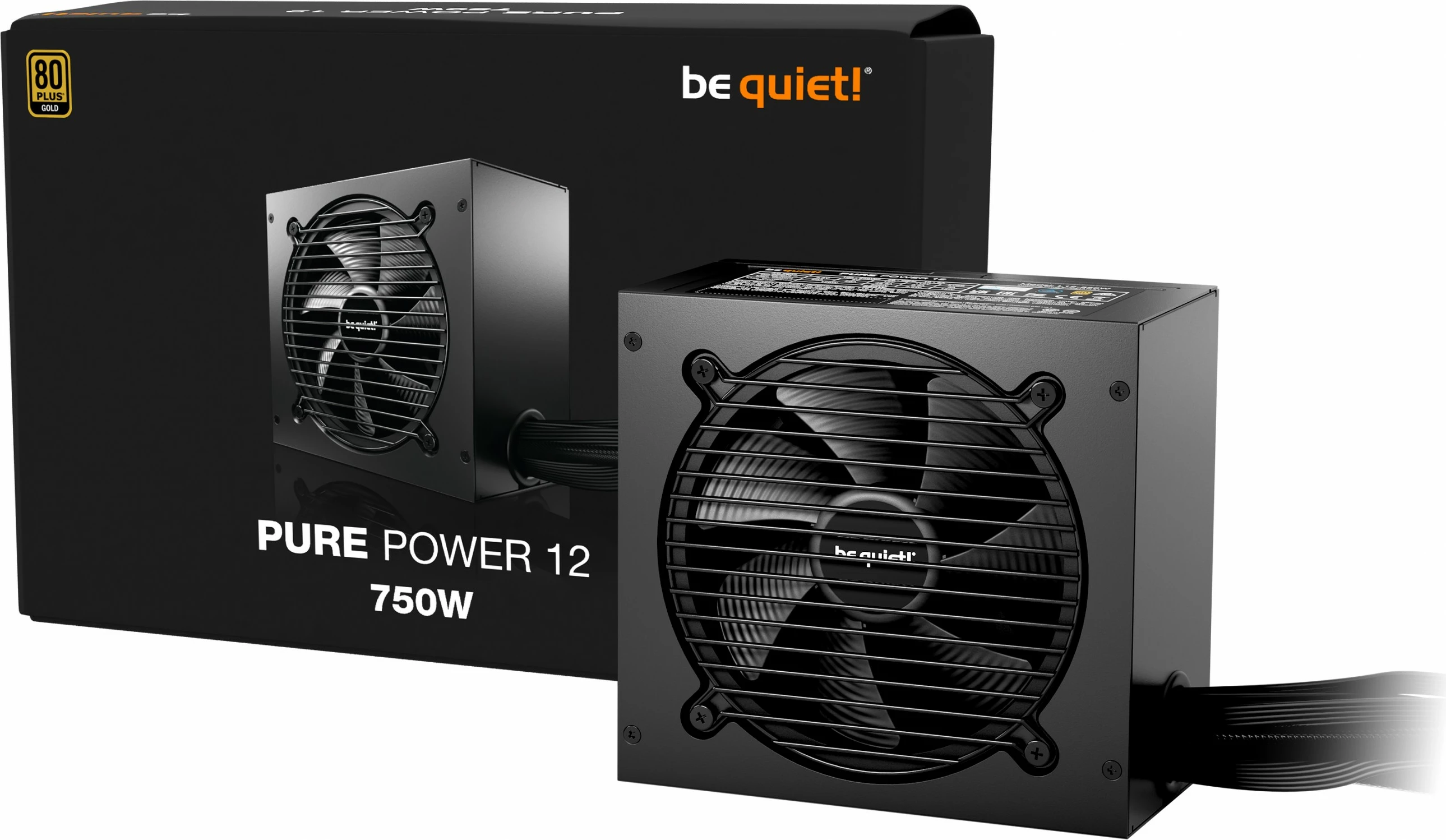 Furnizues energjie Be Quiet! PURE POWER 12, 750W, 80 PLUS Gold
