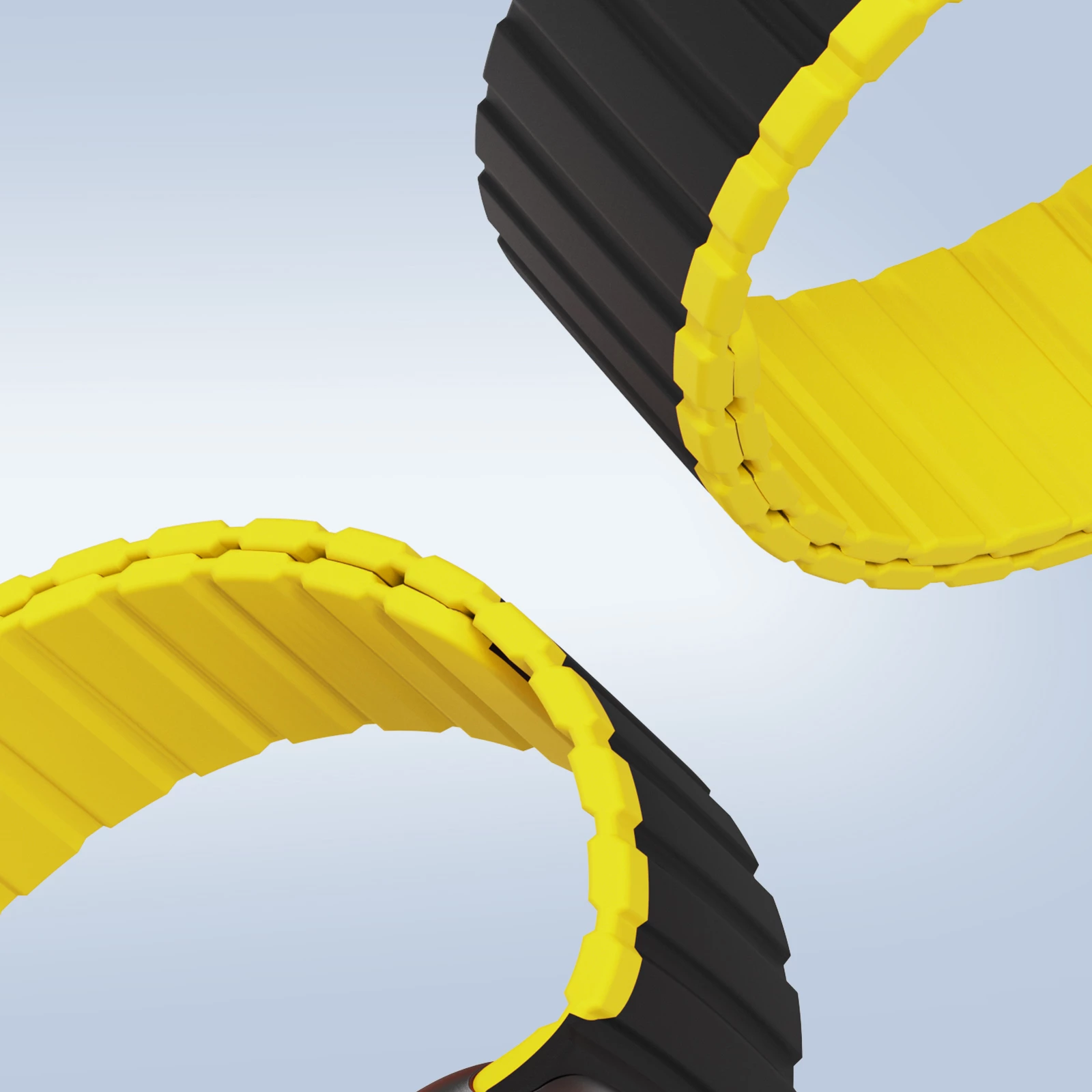 Rrip magnetik për Apple Watch Dux Ducis Strap LD Version, 41/40/38mm, zi/verdhë