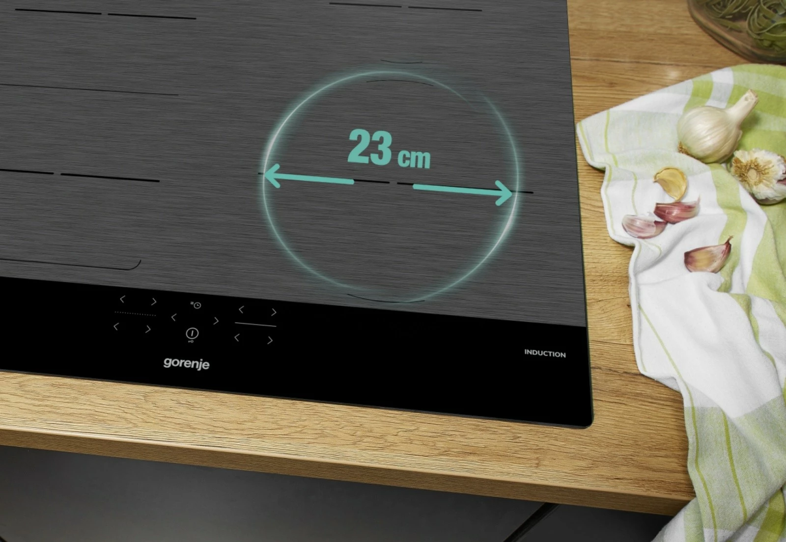 Pllakë gatimi me induksion Gorenje GI6421SYB, 4 zona, e zezë