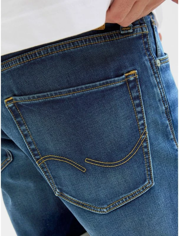 Shorce denim Jack&Jones JJIRICK JJICON IK 12269605, blue