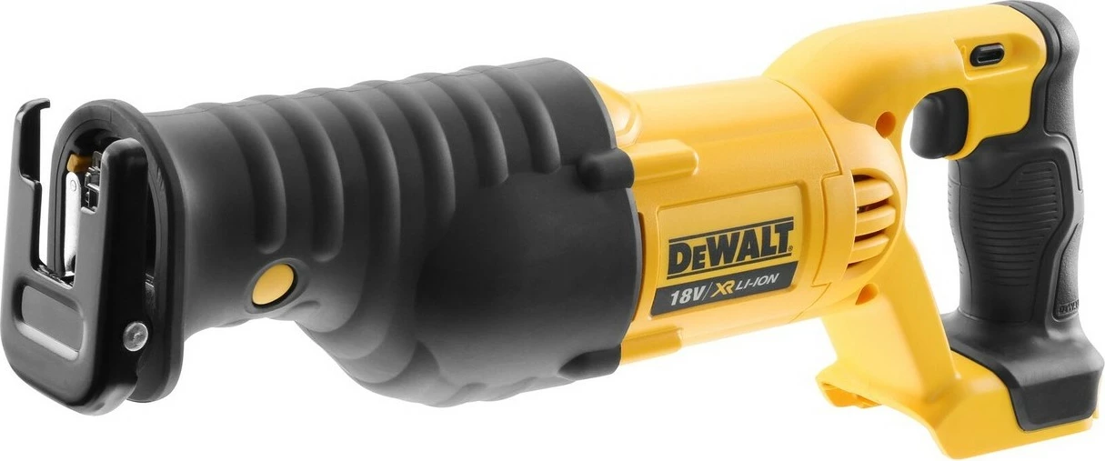 Sharrë reciproke DeWALT DCS380N-XJ, 18V, pa kabllo, e verdhë