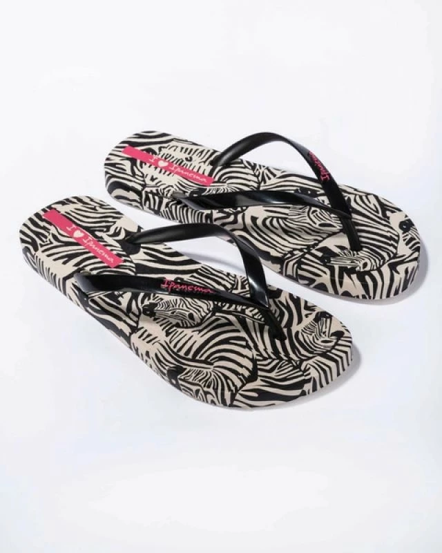 Flip-flop për femra Ipanema, të bardha e të zeza