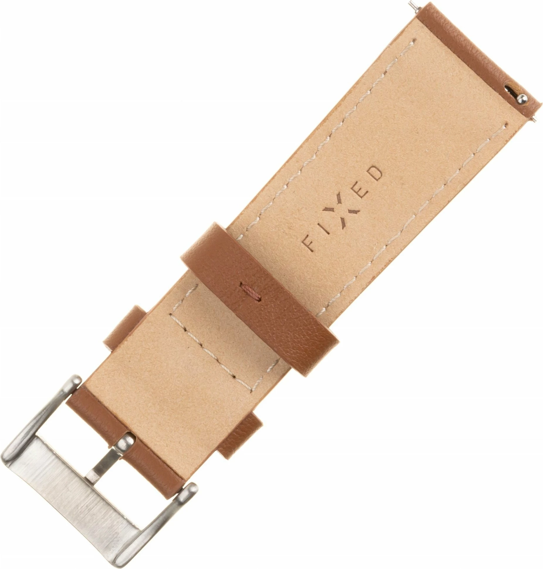 Rrip lëkure për Smartwatch Fixed FIXLST-22MM-BRW 22 mm universal, kafe