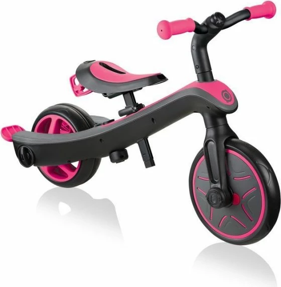 Bicikletë për vajza Globber Explorer Trike, ngjyrë vjollcë