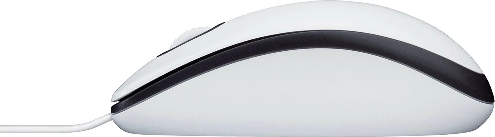 Maus Logitech M100, Ambidextrous, Optical, USB Type-A, 1000 DPI, Bardhë