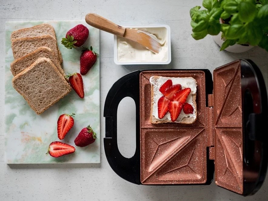 Aparat për Sandviçe ELDOM ST11, 750 W, Ngjyrë Argjendi