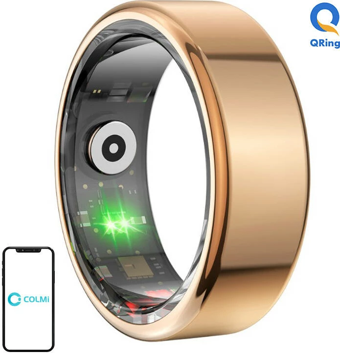 Smartring Colmi R02, 20.6mm, madhësia 11, Gold