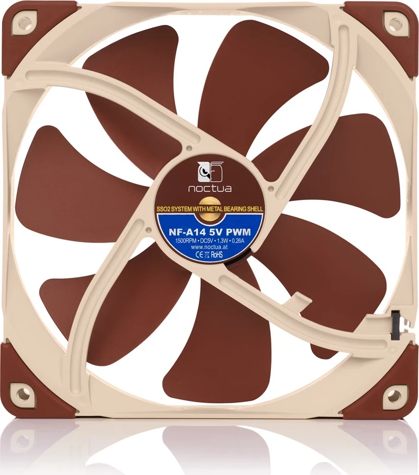 Ftohës Noctua NF-A14, 14cm, bronzë
