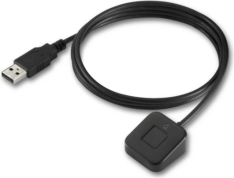 Çelës gjurmë gishti Kensington VeriMark Desktop, USB, i zi