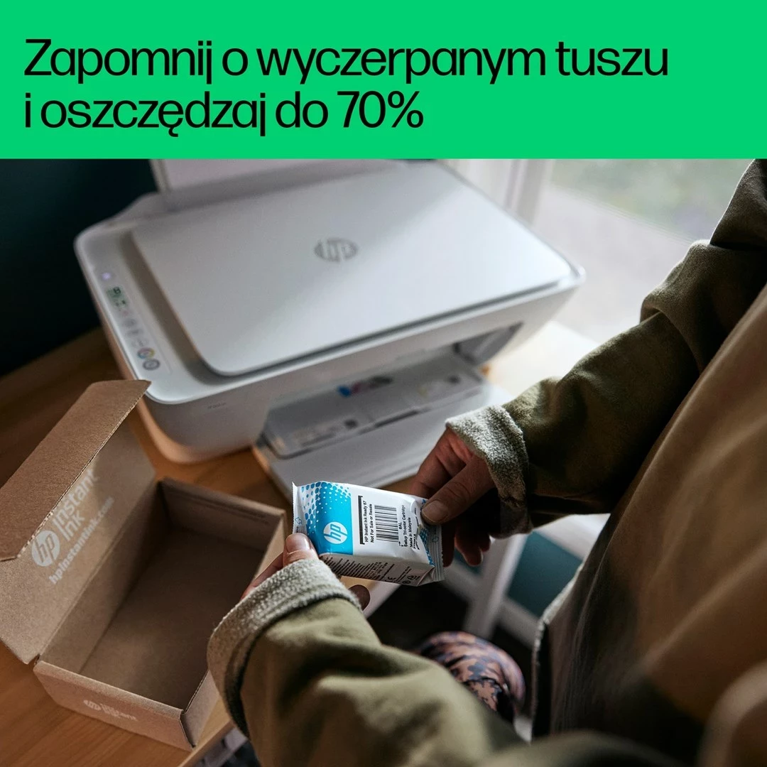 Printer multifunksional HP DeskJet 2810e, wireless, ngjyrë e bardhë