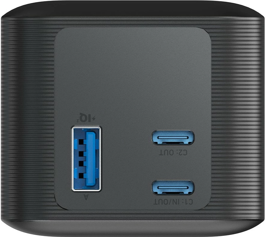 Powerbank Anker 737, 24000 mAh, 140 W, Ngjyrë e zezë, Argjend