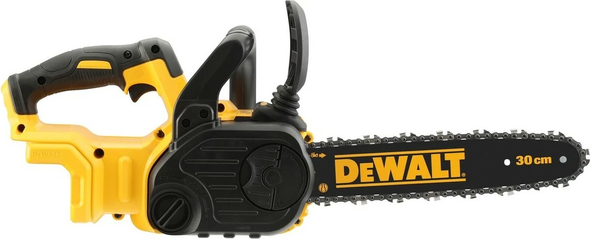 Sharrë elektrike DeWALT DCM565N-XJ, 30 cm, bateri 5 Ah, zi-verdhë
