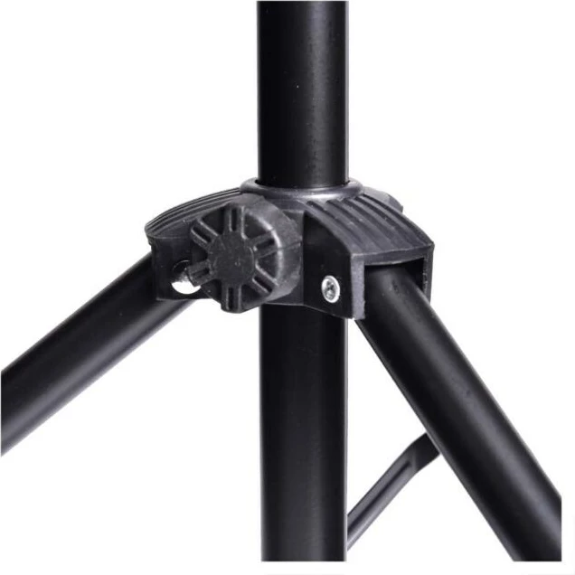 Stativ për partitura NN D5 me 3 këmbë, plastikë, me mbulesë, zi