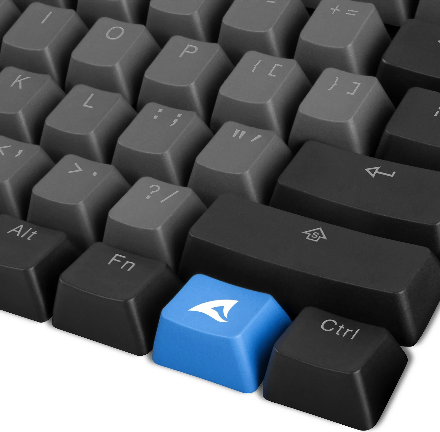 Tasta Sharkoon SKILLER SAC20 S4, 62 copë, ANSI, për SKILLER SGK50 S4, e zezë