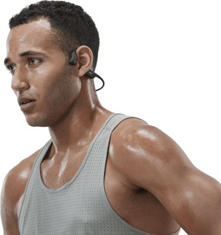 Kufje Wireless për Sport SHOKZ OpenRun Pro, të Zeza