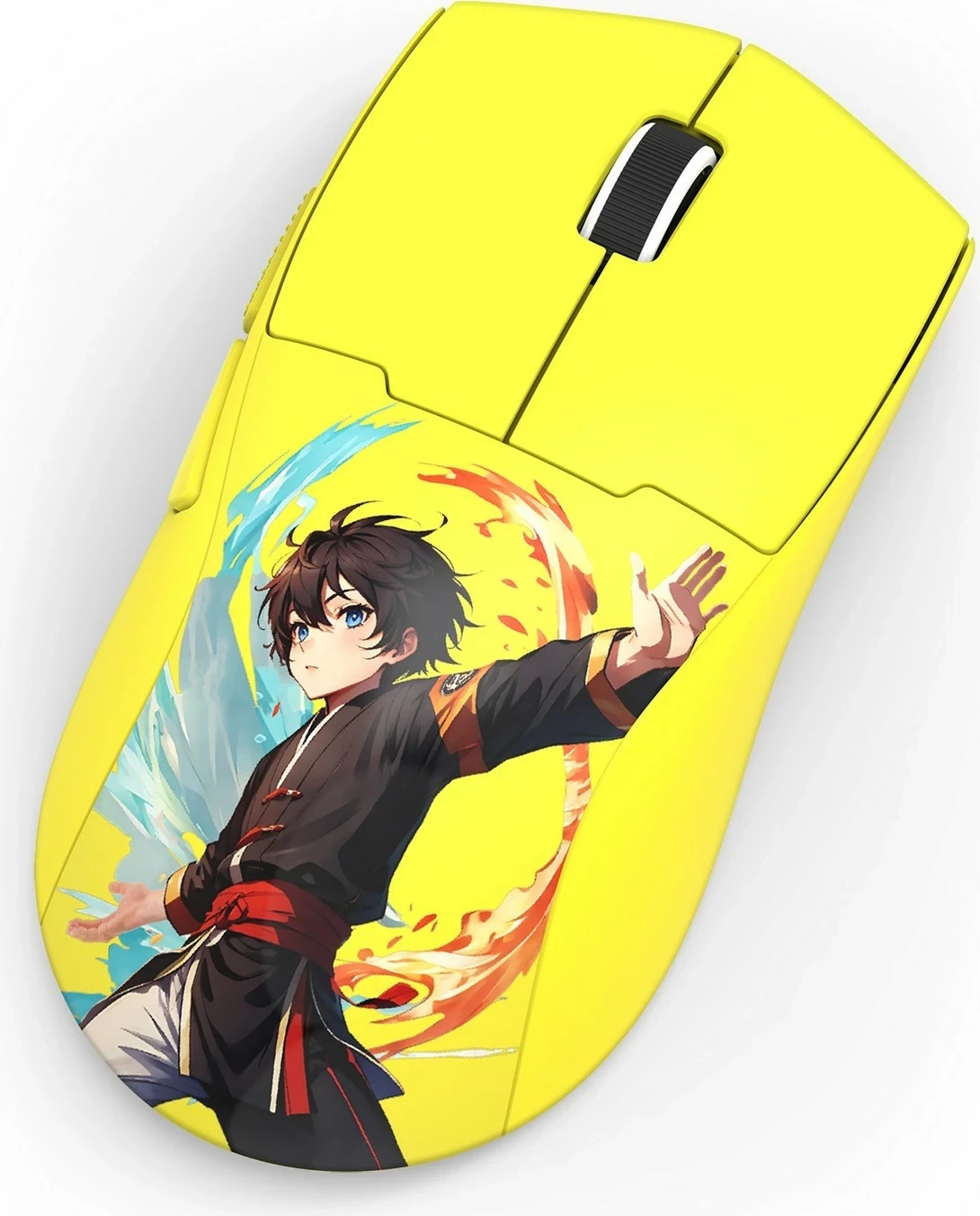 Maus Redragon M918-AKB-PRO K1NG PRO MAX 1K, e verdhë