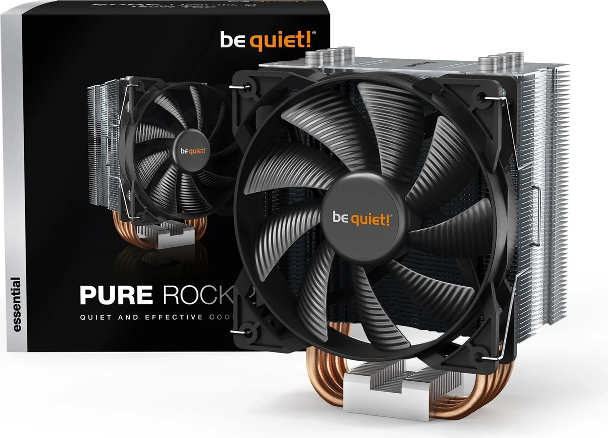 Ftohës kompjuteri Pure Rock 2 CPU 120mm PWM Fan, për Intel Socket ILM, për AMD Socket