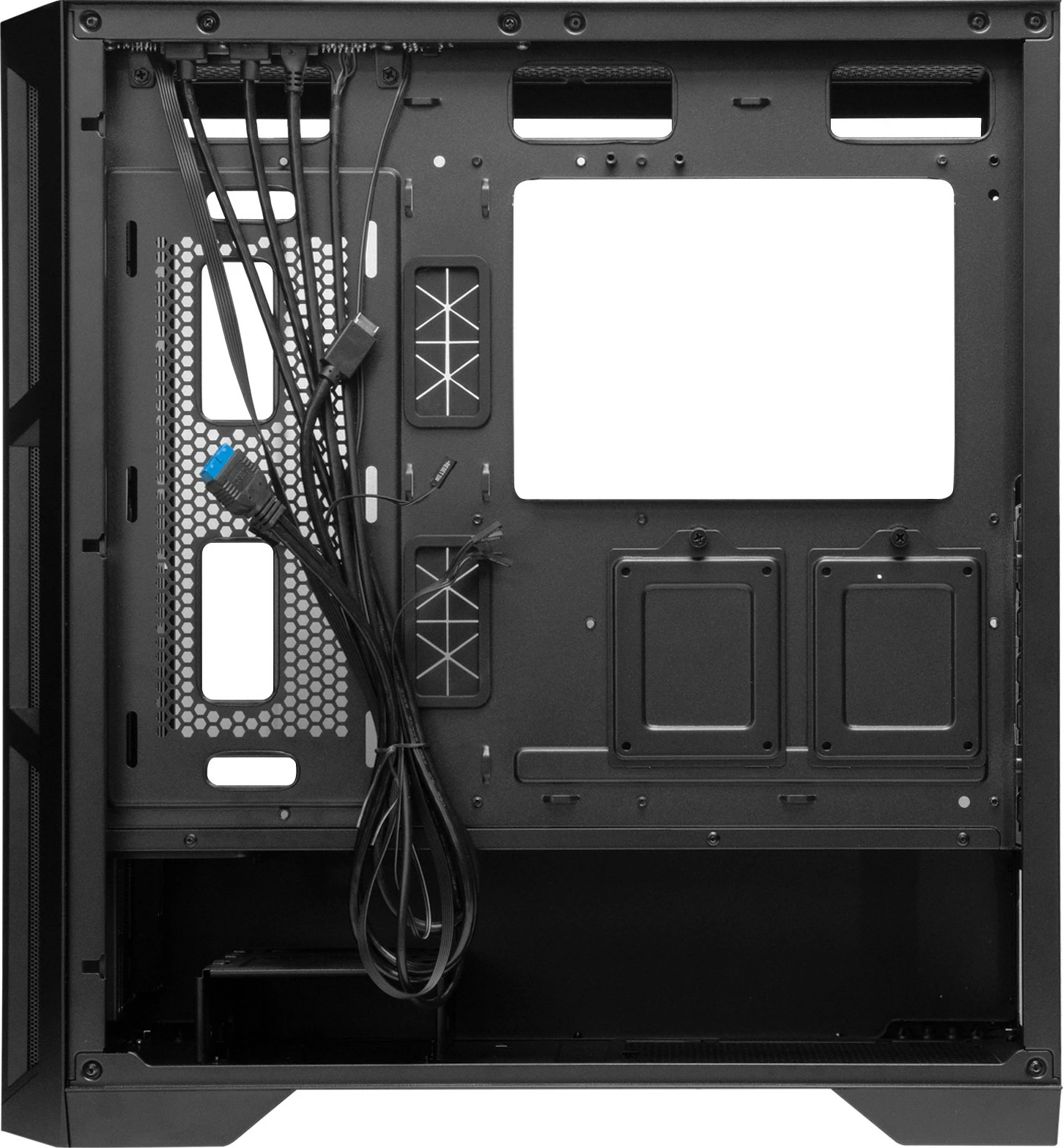 Kasë Chieftec Midi APEX GA-01B-Q-OP, ATX, EATX, ITX, micro ATX, Mini-ITX, SSI CEB, SSI EEB, uATX, e zezë