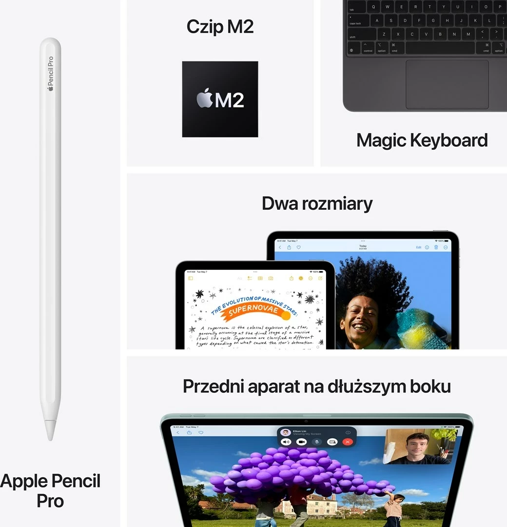 iPad Air Apple M 128 GB 11" 8 GB Wi-Fi 6E Gri