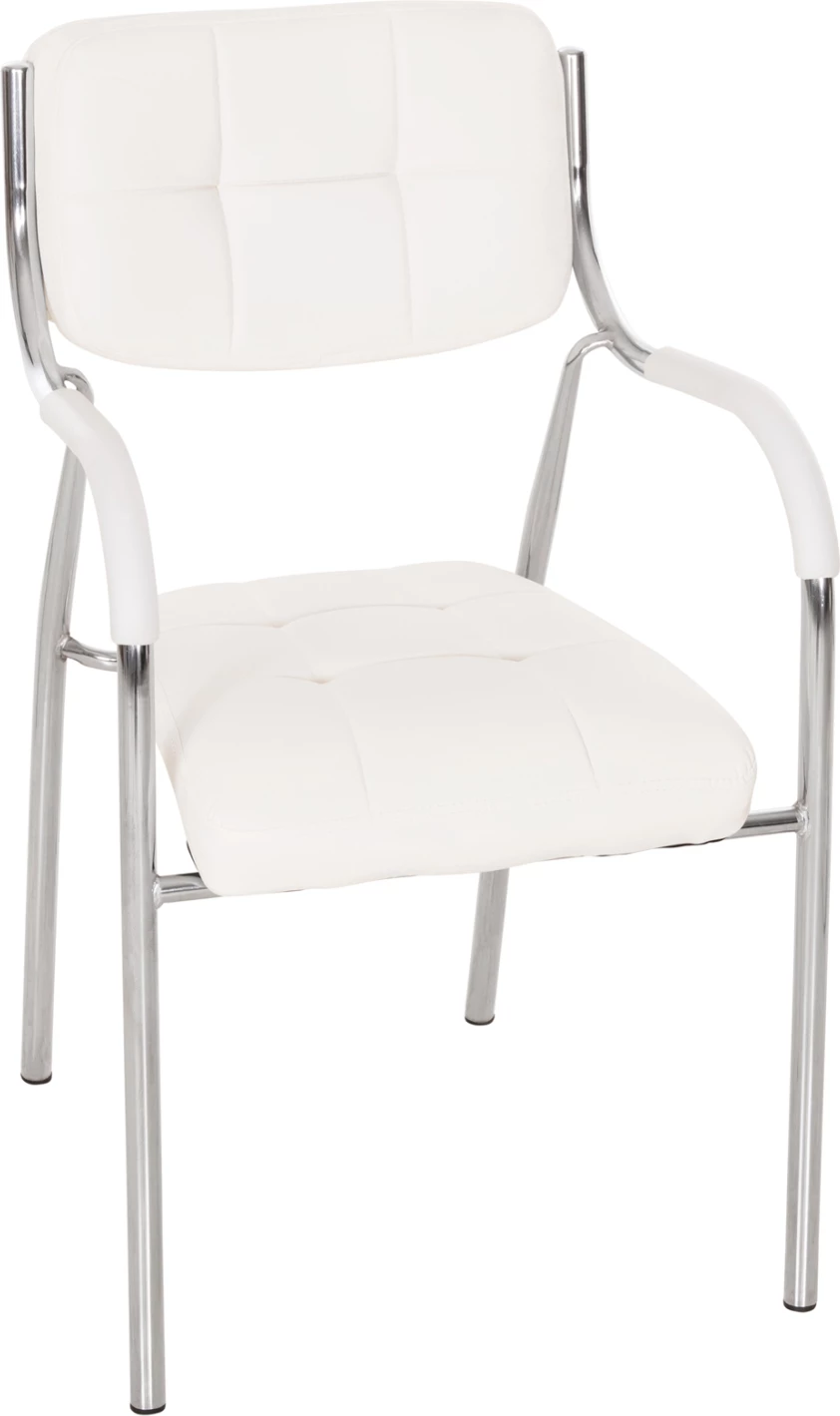 Karrige për zyre konferencash QUANDA FH1018.02, e bardhë