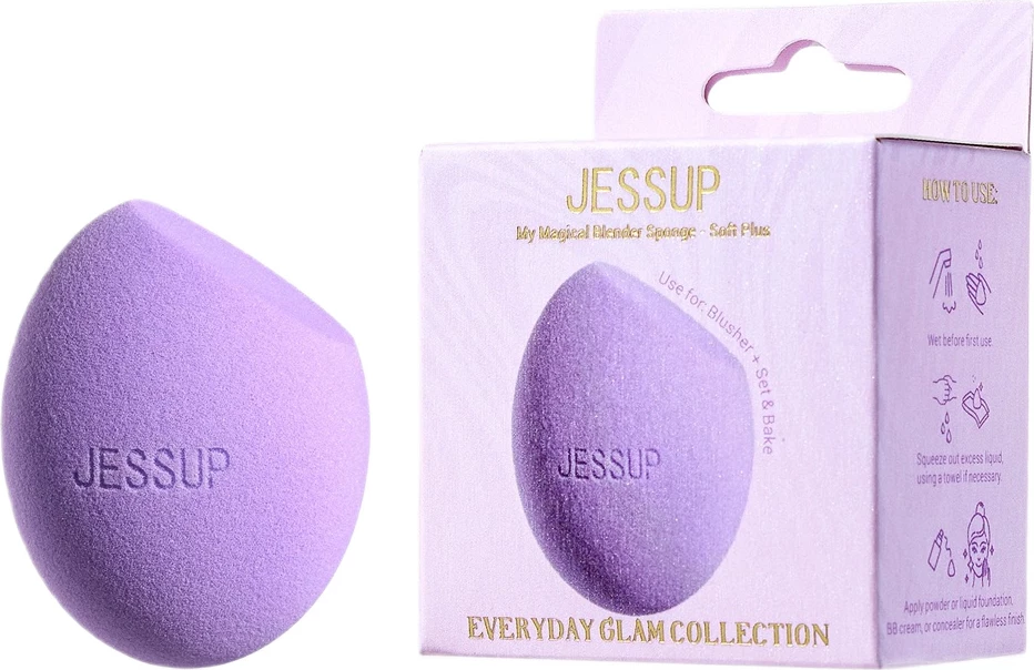 Sfungjer për grim JESSUP My Magical Blender Sponge Soft Plus SP014 për femra, 1 copë