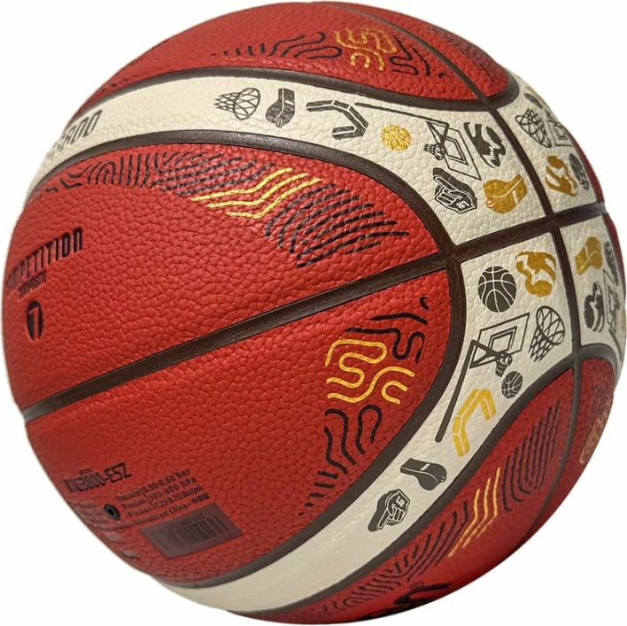 Top basketbolli Molten, portokalli