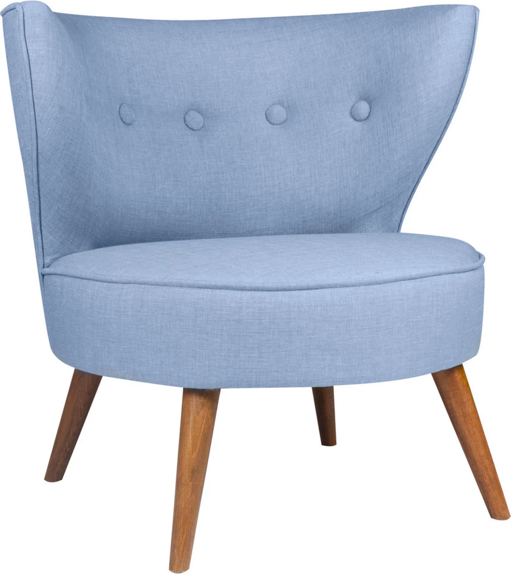 Karrige Wing Atelier del Sofa, Riverhead, indigo e kaltër