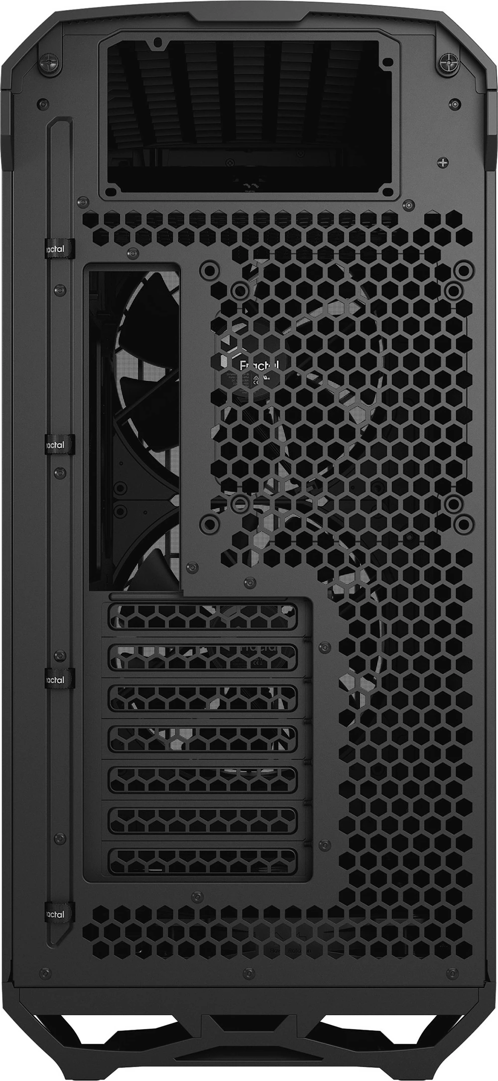 Kasë Fractal Design Torrent, Tower, PC, ATX, EATX, ITX, micro ATX, SSI CEB, Steel, Gaming, e zezë