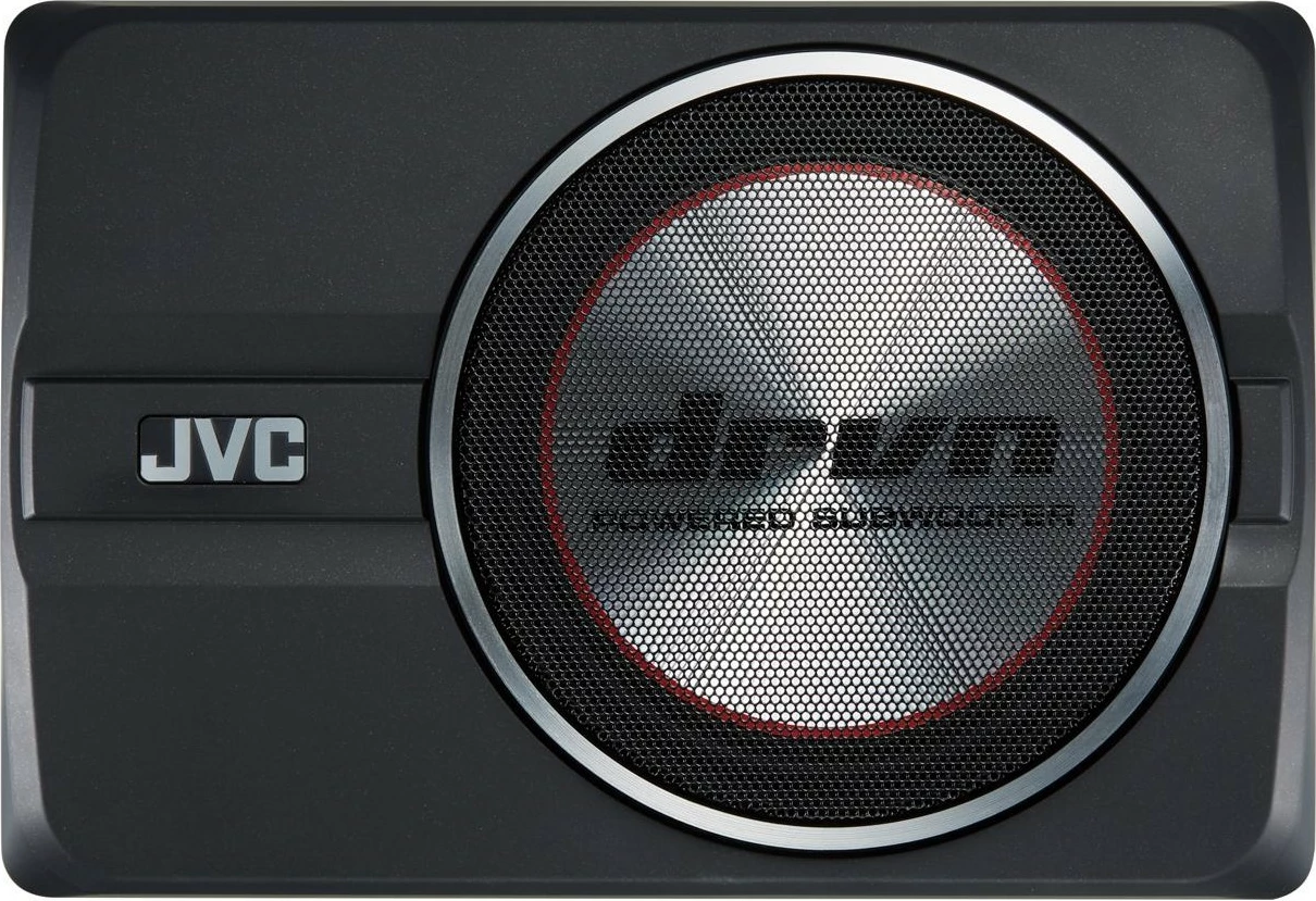 Subwoofer JVC CW-DRA8 aktiv, 20cm, i zi