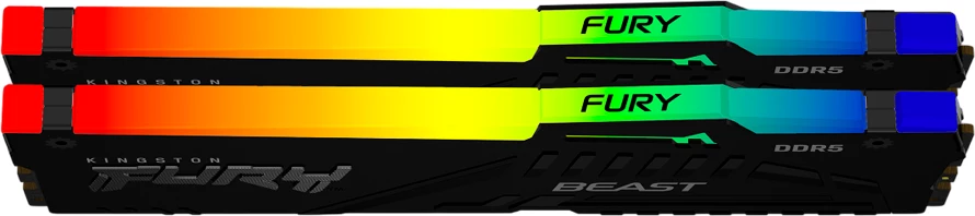 RAM Memorje Kingston FURY Beast RGB EXPO 64GB (2x32GB) DDR5 6000MT/s CL30 DIMM kit 2