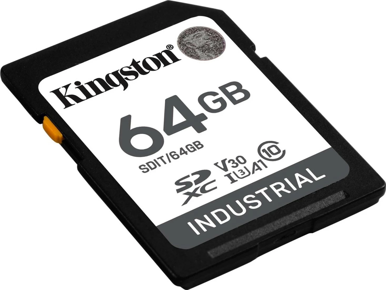 Kartelë SDHC Kingston Industrial 64GB Class 10 A1