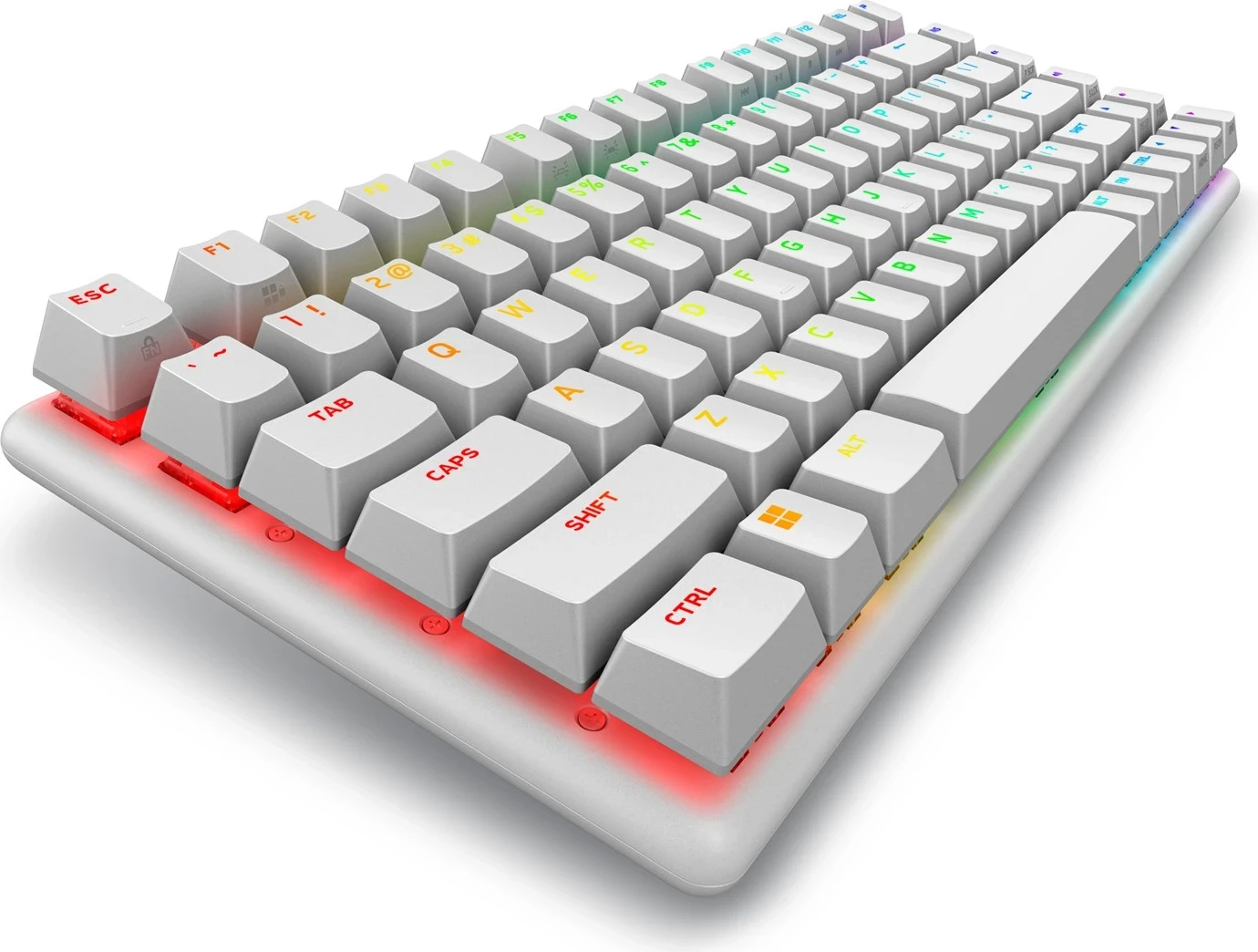 Tastierë gaming Dell Alienware Pro Wireless, RGB, e bardhë