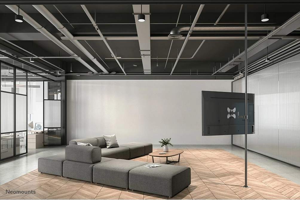 Mbajtëse pole Neomounts FL40-450BL12, për TV/monitor 23-42 inç, full motion, VESA 200x200, e zezë