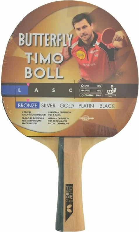Raketë për pingpong Butterfly Timo Boll Bronce 85011 për meshkuj dhe femra