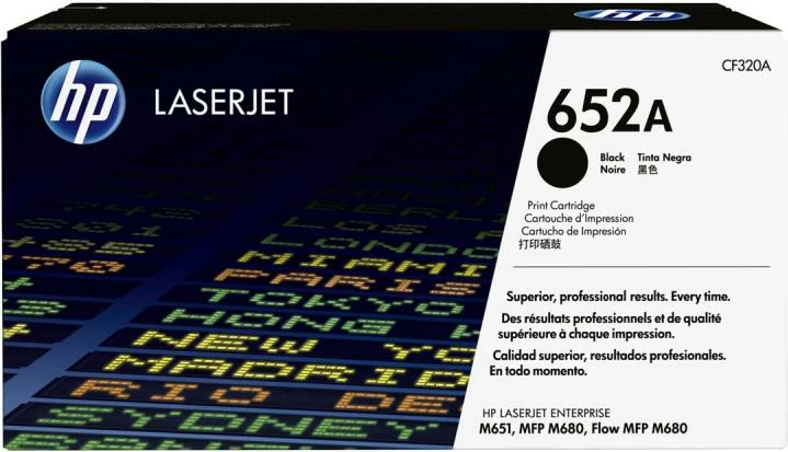 Toner HP 652A CF320A për LaserJet, i zi