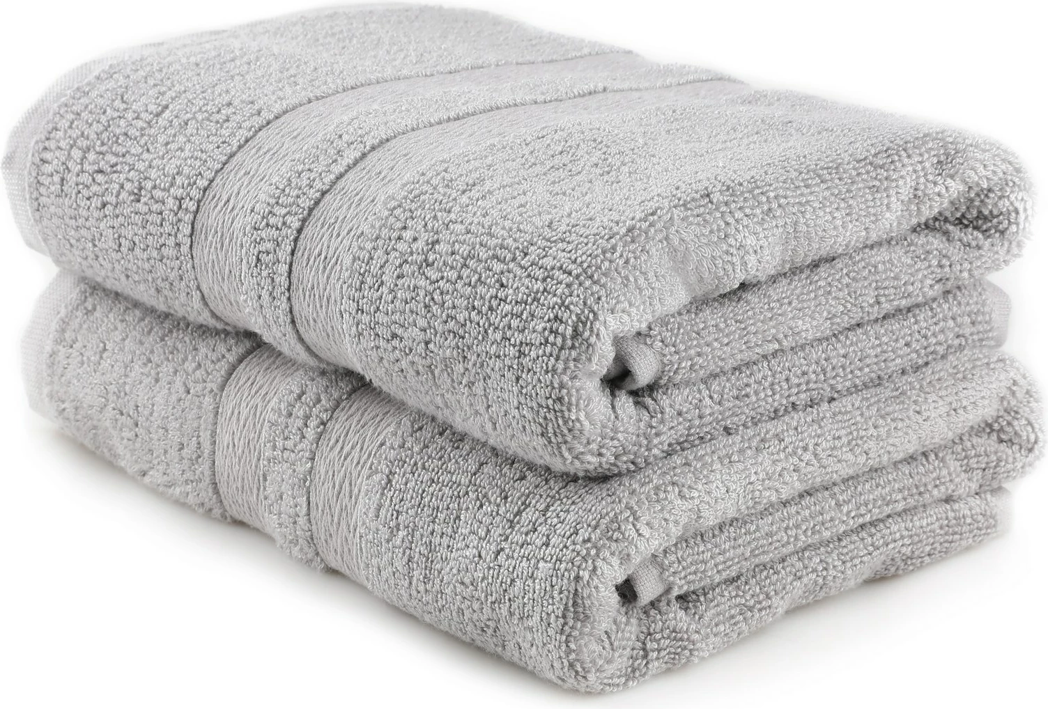 Set peshqirësh banje (2 copë), Mijölnir, Ayliz, ngjyrë gri