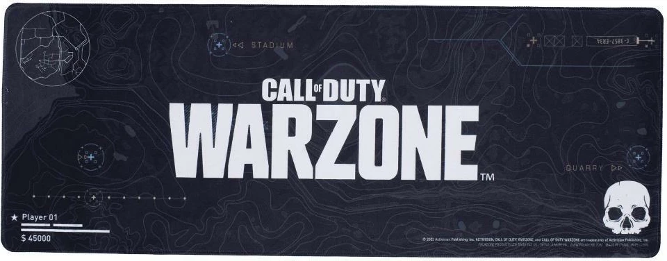 Mauspad Paladone COD Warzone 30x80