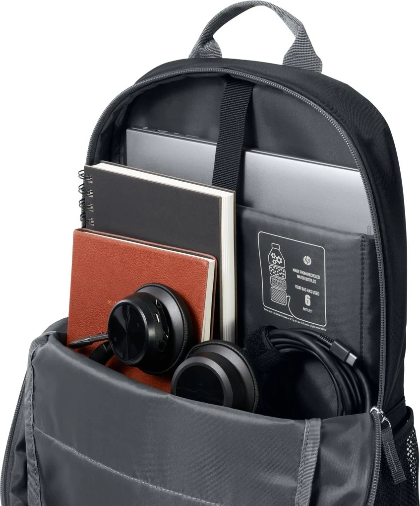 Çantë shpine HP për laptop, 15.6", E zezë