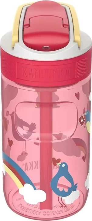 Shishe uji Kambukka Lagoon 400 ml, Love Birds, Rozë